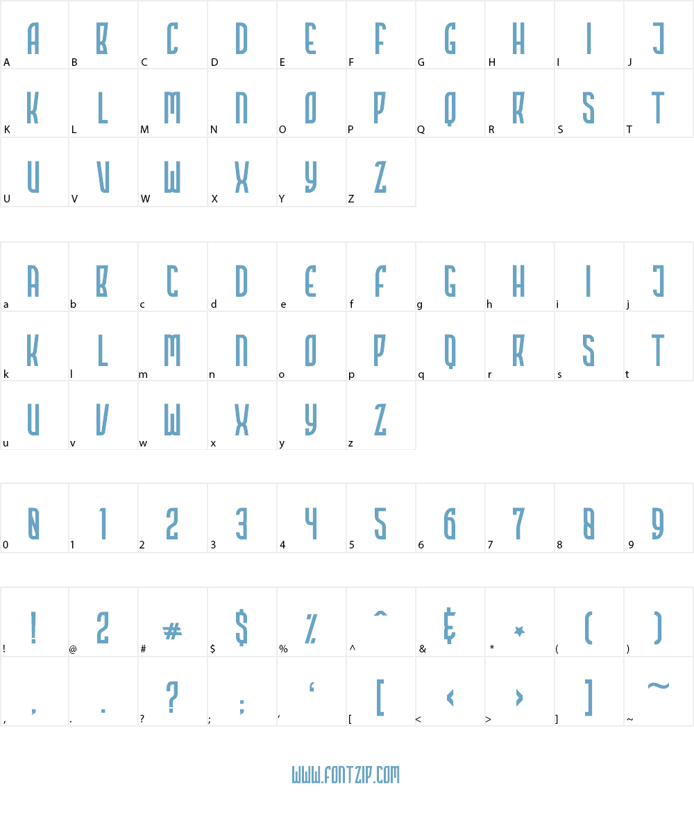 Highstories 2 Font Character